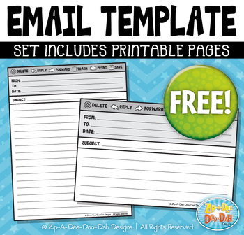 Preview of FREE Email Template Bundle {Zip-A-Dee-Doo-Dah Designs}
