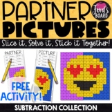 FREE Math Mystery Picture Subtraction | FREE Subtraction C