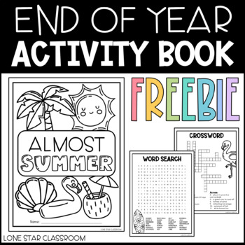 Preview of FREE End of the Year Activity Book