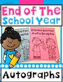 FREE End of the Year Autograph Book Preschool-3rd Grade)