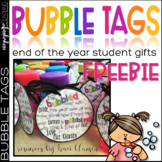 FREE End of the Year Bubbles Tag