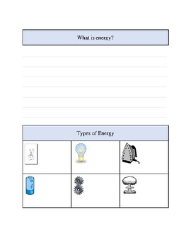 Preview of FREE! Energy guided note taking for ELLs & SWDs (scaffolds only)
