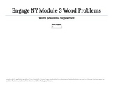 FREE Engage NY Module 3 Application Problems