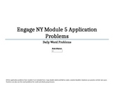 FREE Engage NY Module 5 application problems