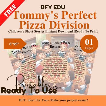 Preview of FREE English Short Story for Kids : Tommy's Perfect Pizza Division