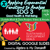 FREE! Exponential Functions Math Analysis of SDG 3 Good He