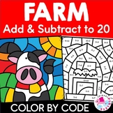 FREE FARM ANIMALS COLOR BY NUMBER