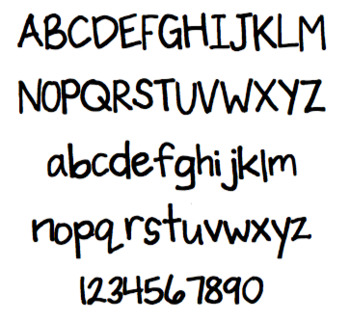 Preview of FREE FONT - MissHFunky