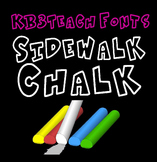 FREE FONTS:  Sidewalk Chalk (Personal Use: K26 Series)
