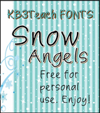 FREE FONTS: Snow Angels 5-Font Set (Personal Use)