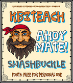 FREE FONTS: Swashbuckle (Personal Use: K26 Series)