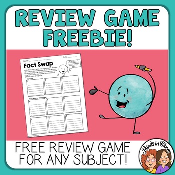 Preview of FREEBIE - No-Prep Review Game - Fact Swap - for Any Subject