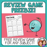 Review Game Fact Swap Review Game for Any Subject  FREE