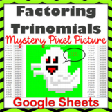 FREE! Factoring Trinomials a=1 Halloween Mystery Picture P