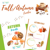 FREE Fall / Autumn Goal Setting & Inspiring Quote