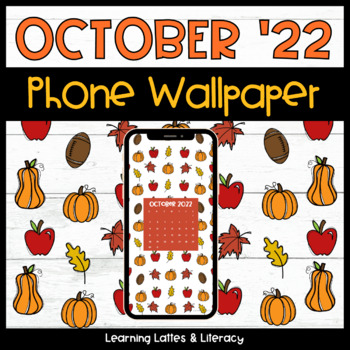 FREE Fall Pumpkin Wallpaper October 2022 Background Autumn Leaves Wallpaper