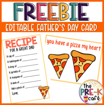 Preview of FREE Father's Day Card EDITABLE - Dad, Step-Dad, Uncle, Grandpa