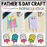 FREE Father's Day Craft | Popsicle