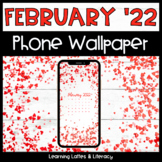 FREE February 2022 Wallpaper Background Valentine's Day Re