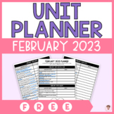 FREE February Daily Planner | 28 Days of Activities | Pre-