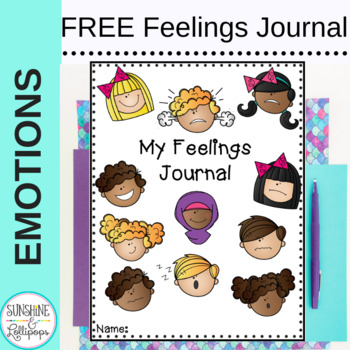 Preview of FREE Feelings Journal