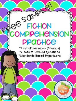 Preview of FREE Fiction Reading Comprehension Passage