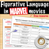 FREE Figurative Language in MARVEL movies