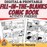 FREE Fill-in-the-blank Comic Book Activity | Printable & D