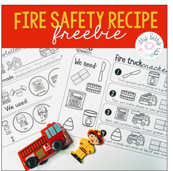 Preview of FREE Fire Safety Week Recipe