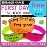 First Day Of School Kindergarten Crown, Hat, Or Headband, 