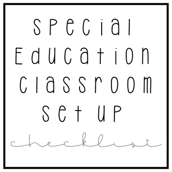 Preview of FREE First Year Special Education Teacher Checklist