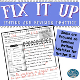 FREE - Fix It Up - Practice Editing and Revising Common Wr