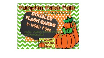 Preview of FREE Flash Cards - Doubles in Word Form