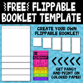 FREE Flippable Booklet Template {Zip-A-Dee-Doo-Dah Designs}