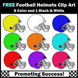 FREE Football Helmet Clipart Digital Moveable Clip Art for