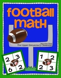 FREE Football Math Game - Exercise Problem Solving, Computation or Mental Math
