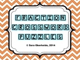FREE - Fraction Crossword Puzzles - Adding and Subtracting