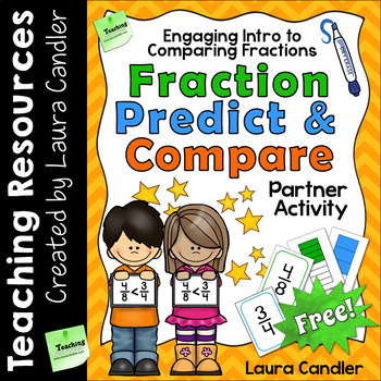 Preview of Fraction Predict and Compare Freebie