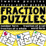 FREE Fraction Puzzles