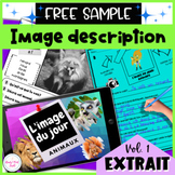 FREE French image Observation Discussion Description Sente