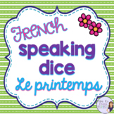 FREE French spring speaking activity ACTIVITÉ ORALE LE PRINTEMPS