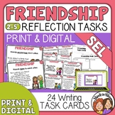 Friendship Task Cards Social Skills Prompts for Social Emo
