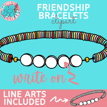 Preview of FREE Friendship bracelets  Clip Art
