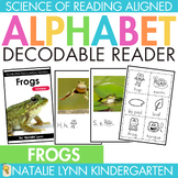 FREE Frogs Alphabet Decodable Reader Science of Reading De