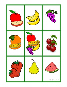 Preview of FREE Fruit Matching Game in Chinese