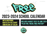 Graffiti School Calendar 2023-2024