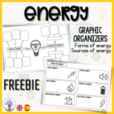 Forms of energy and sources of energy- free graphic organi