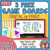 Game Boards Freebie - Digital or Print - 3 to use with you