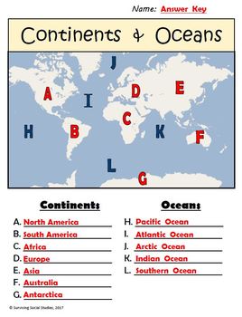 Free Geography Worksheets Great Printables For Distance Learning