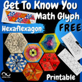 FREE Get To Know You Math Art Project Hexaflexagon Back to School Figure Me Out